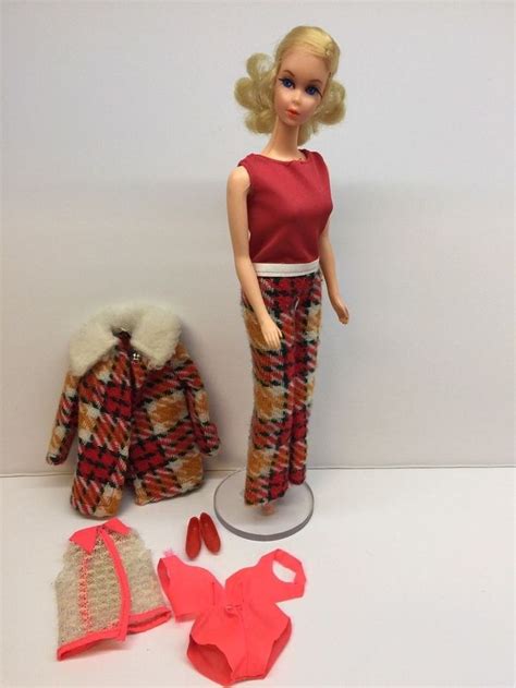 Mattel Barbie Vintage Perfectly Plaid T Set Sears Exclusive Plaid