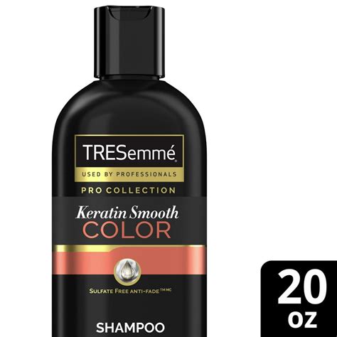 Tresemmé Keratin Smooth Color Shampoo For Color Lock And Gloss For