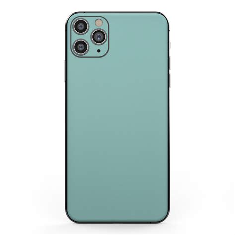 One of the less exciting parts of getting a new phone is deciding what case to choose to protect it. Apple iPhone 11 Pro Max Skin - Solid State Mint by Solid ...