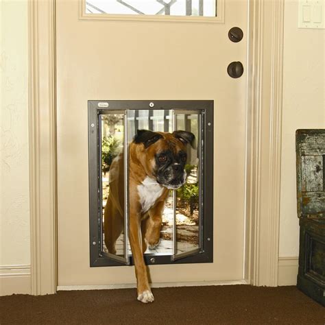 A dog door gives your pup the freedom to roam around in your premises freely. Build a Dog Door for Sliding Glass Door - TheyDesign.net ...