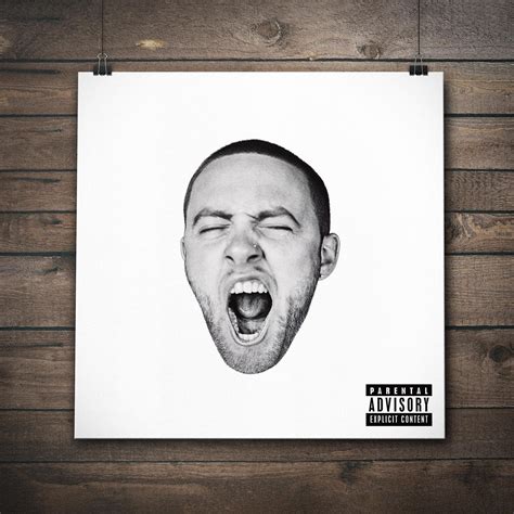 Mac Miller Good Am Canvas Poster Print On Fabric Cotton Etsy