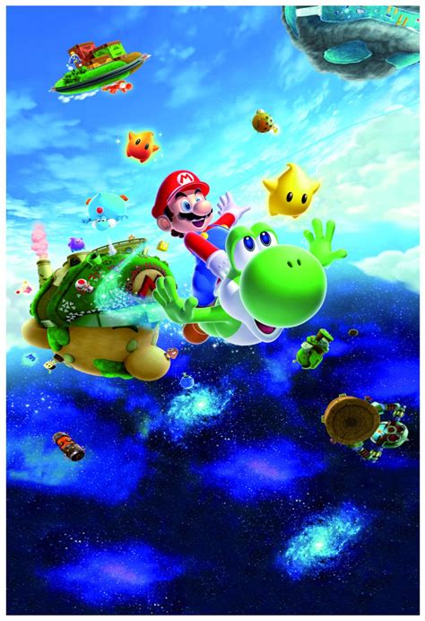 Super Mario Galaxy 2 Poster 13x19