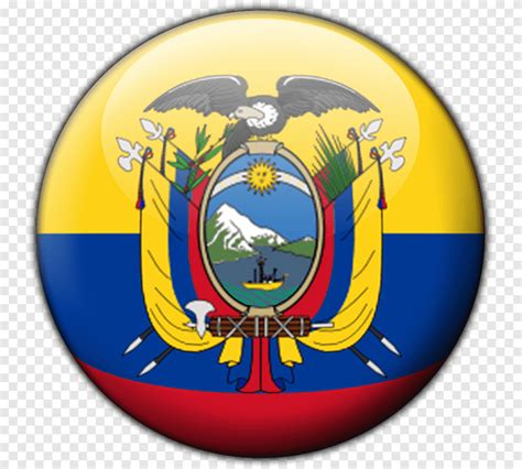 에콰도르의 국기 에콰도르의 국가 상징 콜롬비아 에콰도르의 국기 기타 깃발 Png Pngegg