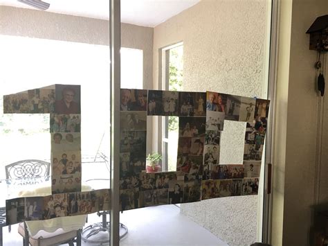 A Big Covered In Photos Of My Mom Over Her Long Life Home Home