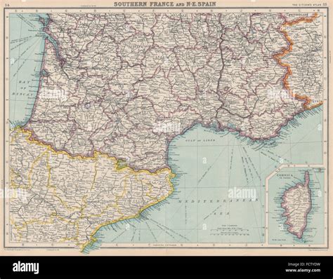 Map Of France South Map Of Spain Andalucia