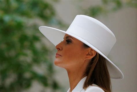 Netizens Find Stinking Similarity Between Melania Trump’s White Hat And V Trending News The