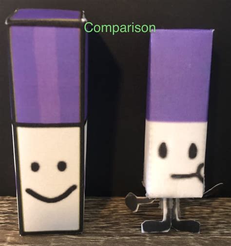 Pixel Papercraft Bfdi Marker Find The Marker Remake