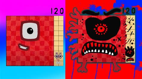 Numberblocks 0 To 1 Trillion Jumpscares The Biggest Numbers 120 Horror