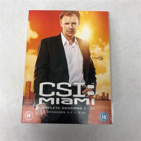 CSI Miami DVD Boxset Complete Series Seasons 1 10 American TV Drama