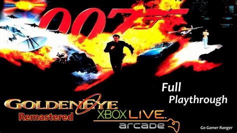 Goldeneye 007 Remaster Xbla Xbox 360 Full Playthrough Youtube