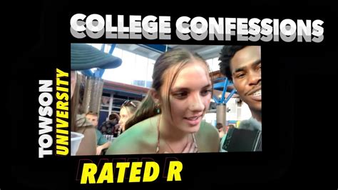 College Confessions Towson University Youtube