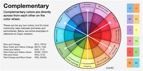 Color Wheel Split Complementary Colors