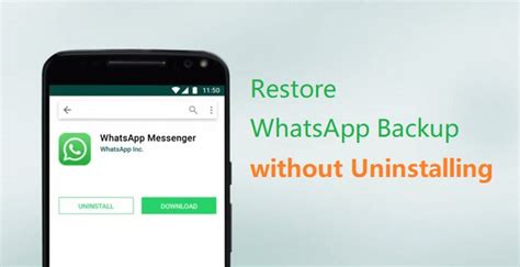 How To Restore Whatsapp Backup Without Uninstalling In 2023