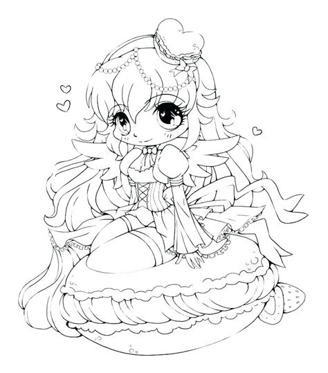 Cute Anime Coloring Pictures Coloring Pages