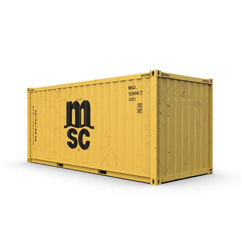 Msc Container Dimensions