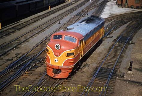 Cotton Belt Railroad Fp 7 Emd 306 In Union Station St Louis Etsy
