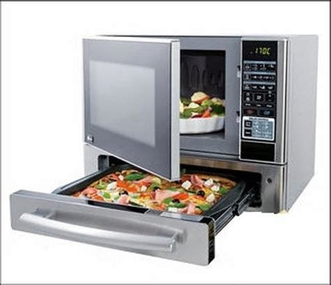 A commercial microwave oven is a microwave oven used by. The Microwave And Pizza Oven Combination | Gearfuse