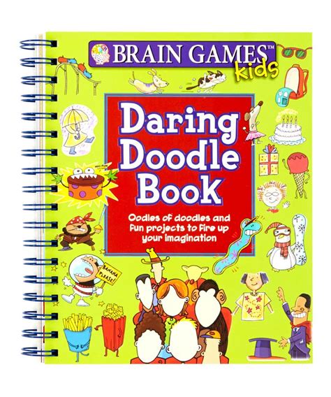 Brain Games Brain Games Kids Daring Doodle Paperback Games For Kids