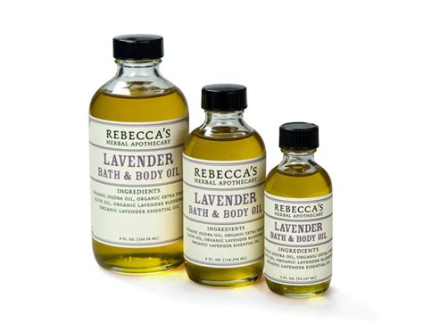 Lavender Bath And Body Oil Rebeccas Herbal Apothecary