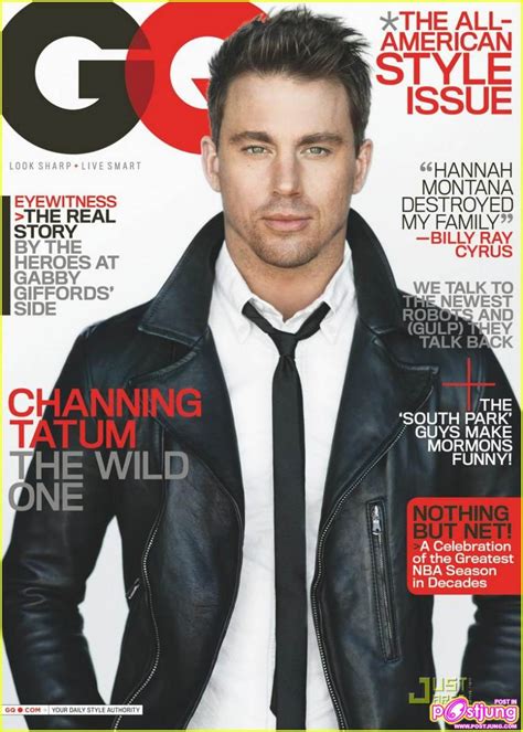 Channing Tatum Shirtless For Gqs Style Issue