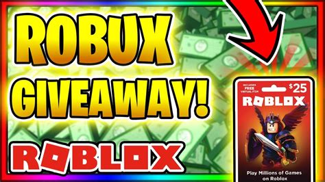 Huge Robux Giveaway Get Free Robux 2019 Youtube