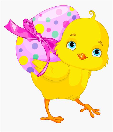 Pink Egg Chicken With Bunny Easter Clipart Easter Clip Art Chick Hd