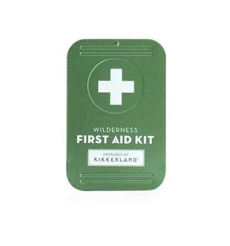 Kikkerland FA901 Wilderness First Aid Kit | Wilderness first aid, First ...