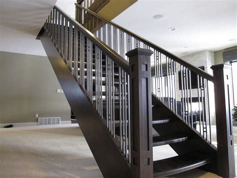 Decor And Tips Newels And Metal Stair Railing With Hand Railing Also