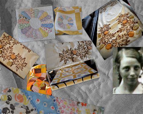 Heirlooms Collage Vintage Quilts Quilts Needlecraft