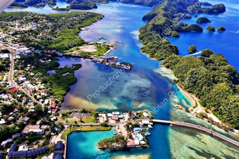 Rock Islands And Koror City Palau Micronesia 2 Triphibian Productions
