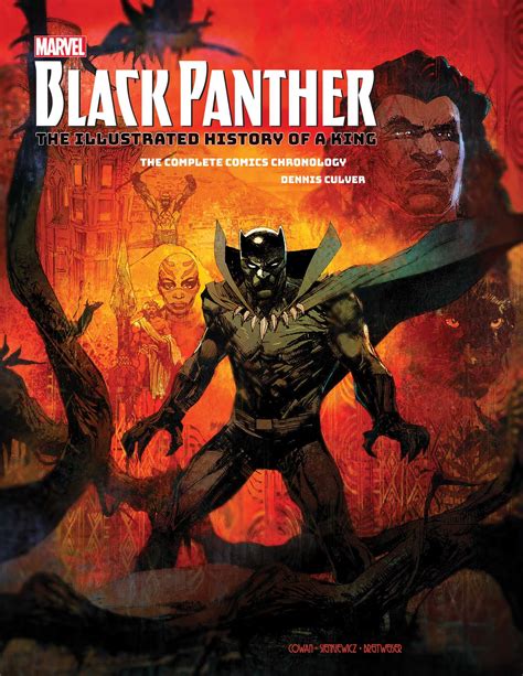 Marvels Black Panther The Illustrated History Of A King Book By