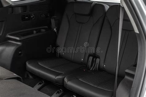 Folding Seats And A Cargo Space Inside Suv Car Modern Car Interior