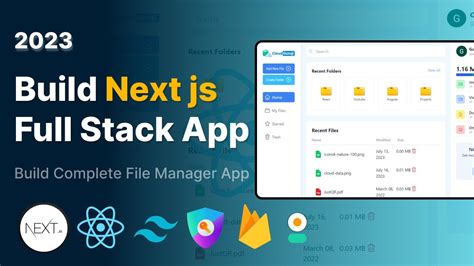 Build A Full Stack Next Js App Using React Tailwind Css Firebase And