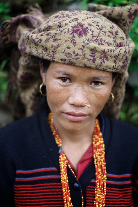Nepali Woman In Mountain Village Near Manaslu Gorka Area Flickr