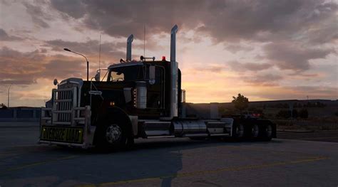 Kenworth W900 Mid Mount 8x6 Spread Chassis 148 Mod Ats Mod