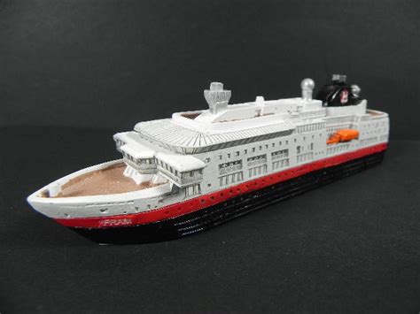 Schiff Modell Kreuzfahrtschiff Ms Fram Norwegen18 Cm Polyresin Miniatur Item Ebay