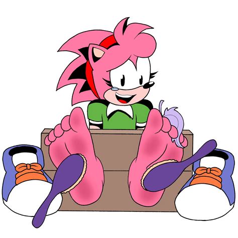 [commission] Classic Amy Tickled By Tyberdyne On Deviantart