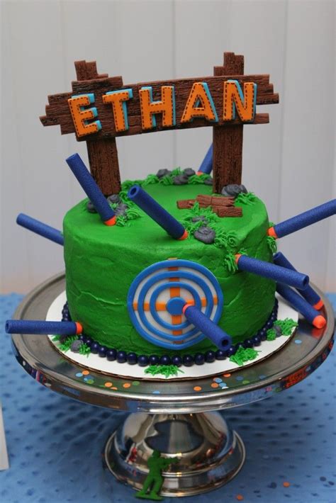 Listed here are a few design concepts for your following birthday cake. Best 25+ Nerf gun cake ideas on Pinterest | 9th birthday ...