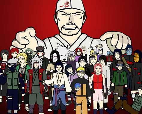 Naruto Cast By Ootman On Deviantart