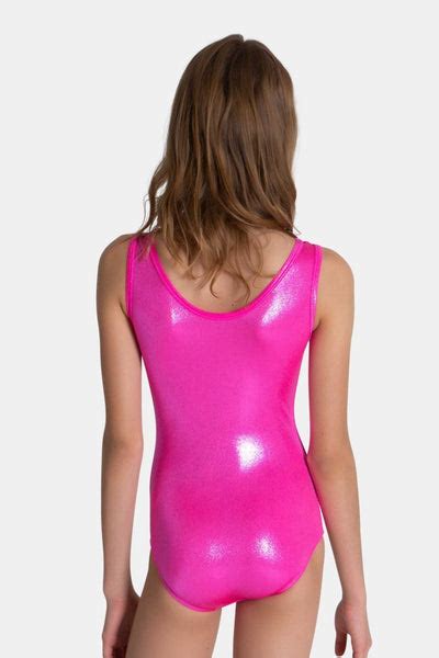 Shocking Pink Mystique Leotard Sylviap Sportswear Uk