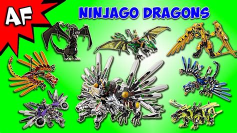 Every Lego Ninjago Dragon Complete Collection Youtube