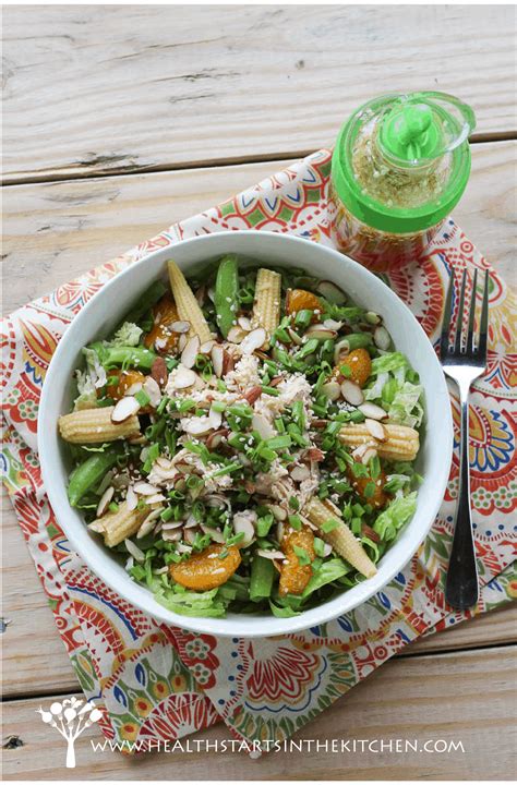 Consider doubling the recipe if you want to make this an entree for more than two. Asian Chicken Salad with Sesame Ginger Dressing