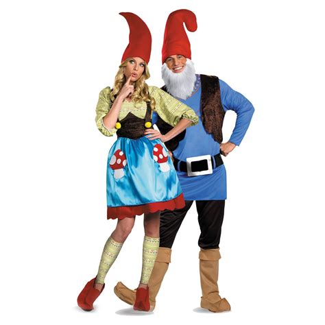 Ms Gnome And Papa Gnome Couples Costume On Sale Today Couples
