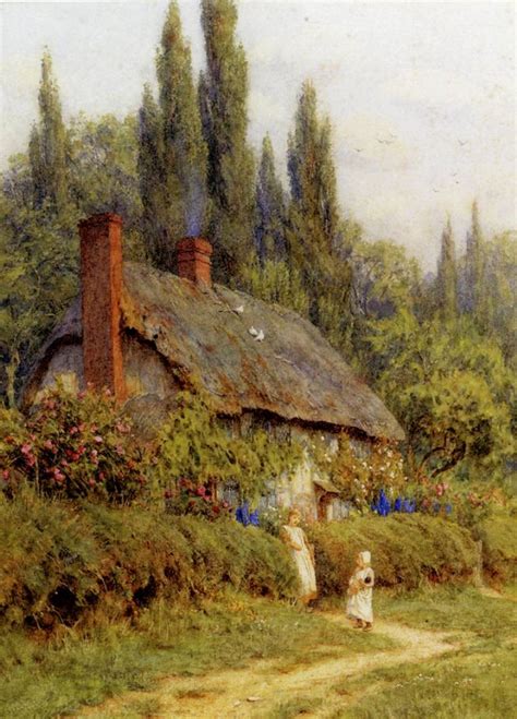 20 Beautiful Cottage Paintings By Victorian Artist Helen Allingham 5