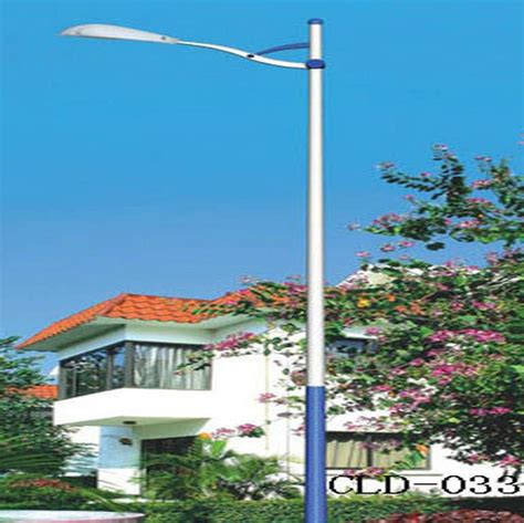 China Customized Height Galvanized Street Light Steel Poles China