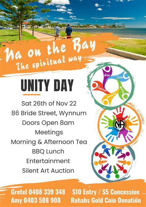 Brisbane Bayside Unity Day Narcotics Anonymous Northern Australia