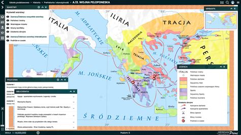 Komplet map do historii Starożytna Grecja