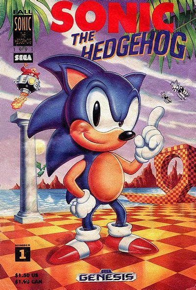 Very Rare Sonic The Hedgehog Promo Comic From 1991 This Is The First