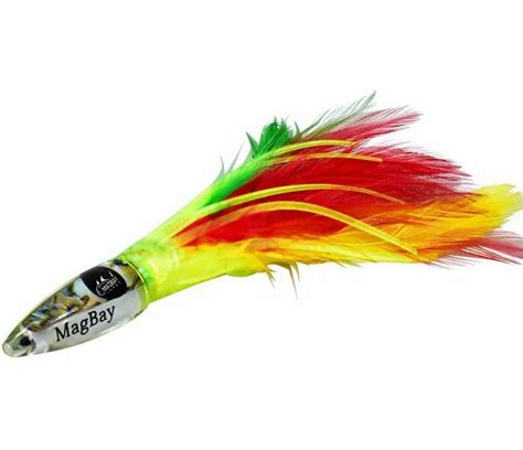 MagBay Lures Tuna Feather Trolling Lure - Mexican Flag ...