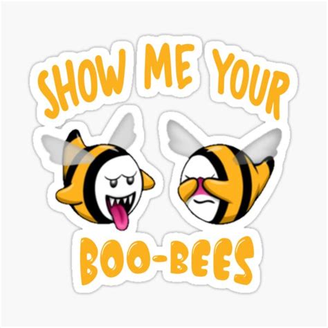 Show Me Your Boo Bees Stickers Redbubble